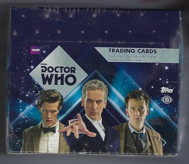 2015 Doctor Who Factory Sealed Trading Card Hobby Box Topps