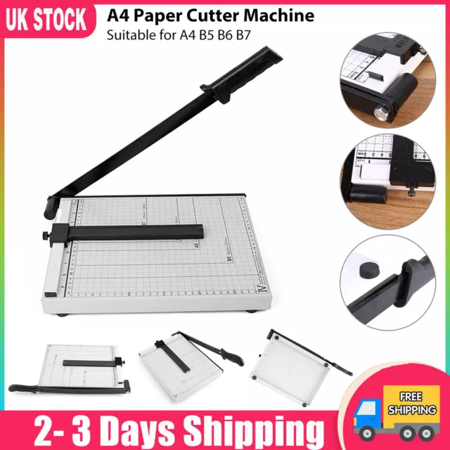 Heavy Duty A4 Photo Paper Cutter Guillotine Ruler Home Office Tool Card Trimmer