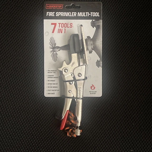 Qmt Multitool Fire Sprinkler Heads Shutoff Tool For Managing Accidental Fire Spr
