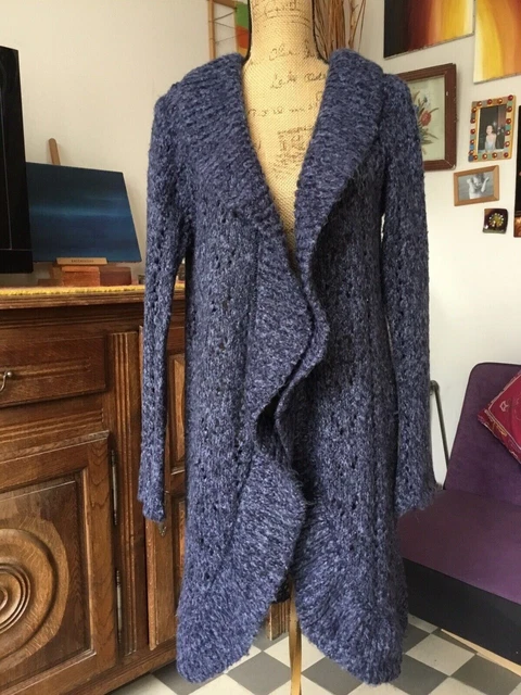 Gilet Zara Femme Taille M/38 - Style Asymétrique, Noir Et Blanc - État Parfait (occasion)