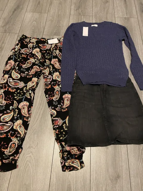 Ladies Size 8 Clothing Bundle, New With Tags. Jumper, Skirt, Trousers