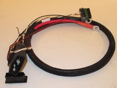 48295 OEM SnowEx Power Hitch 2 Plow Battery Cable w/ Instruction Sheet Included