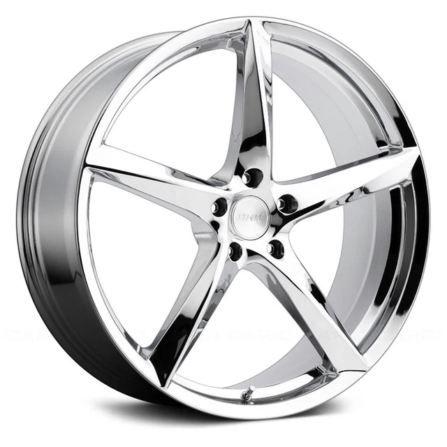 MKW M120 Wheel 18x8 (40, 5x120.65, 74.1) Chrome Single Rim