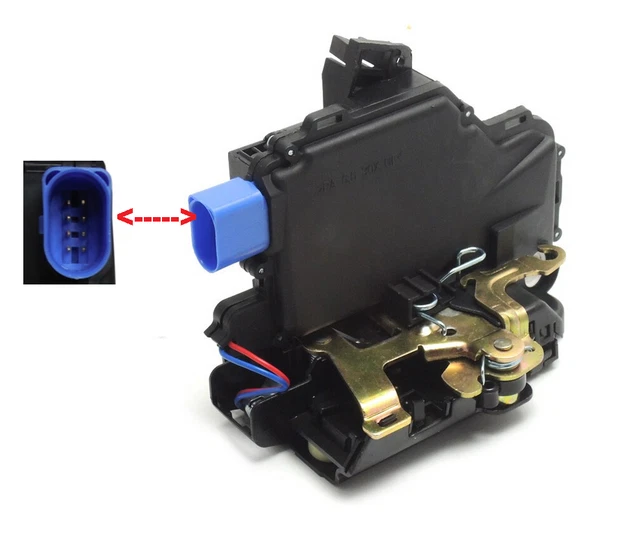 Moteur De Centralisation Serrure Porte Avant Gauche - Compatible VW Bora, Golf IV, Passat, Etc. - Neuf