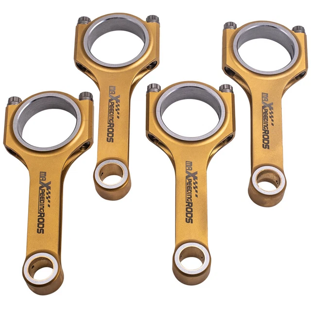 Nuovo 4 pz asta di collegamento Conrod per Mazda Mx-5 1.6 16v Miata 1.8 4340 forgiato En24