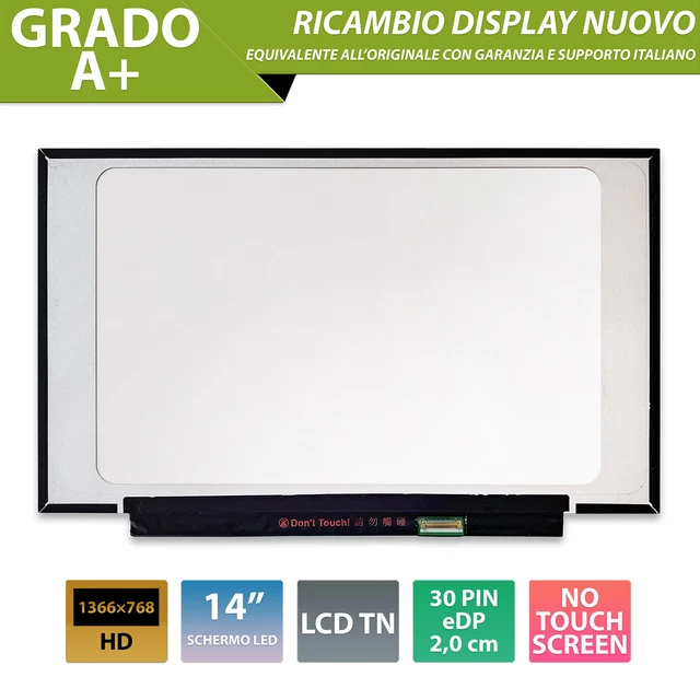 Schermo Display 23,8 Compatibile HP All-in-One 24-F0074ur 24-F0076ur Schermo Display 23,8 Compatibile HP All-in-One 24-F0074ur 24-F0076ur