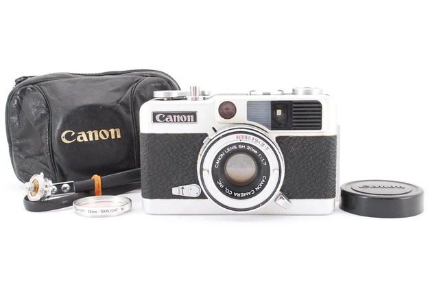 All Works! 🌟Near Mint+3🌟 Canon Demi EE17 35mm Half Frame Film Camera from JPN
