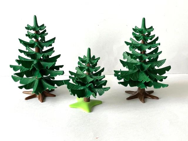 PLAYMOBIL LOT 3 Arbres , Sapins , forets . EUR 15,00 - PicClick FR