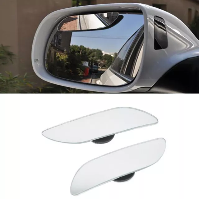 2Pcs HD Car Blind Spot Mirrors 360° Wide Angle Rear Side View Mirror Universal