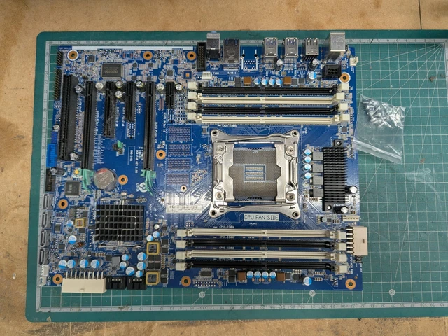 HP 710324-002 DESKTOP Motherboard LGA 2011-3 Xeon E5 HP Z440 PCIe Gen 3 ...