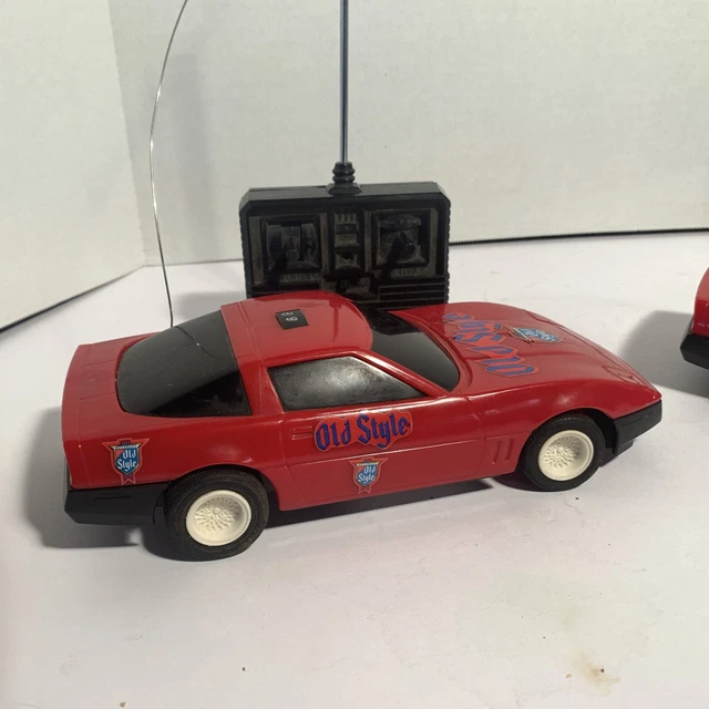 2 VINTAGECHEVY CORVETTE Remote Control Cars Not Working 1996? But Very