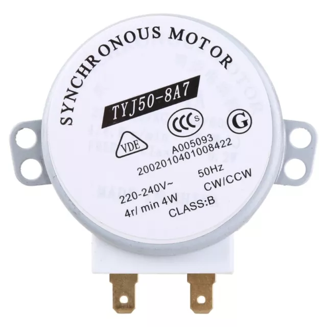 AC 220-240V 4W 6RPM 48mm Synchronous Motor for Air Blower 50/60Hz TYJ50-8A7 Tray