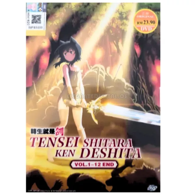 ENGLISH DUBBED DVD Tensei shitara Slime Datta Ken Movie: Guren no