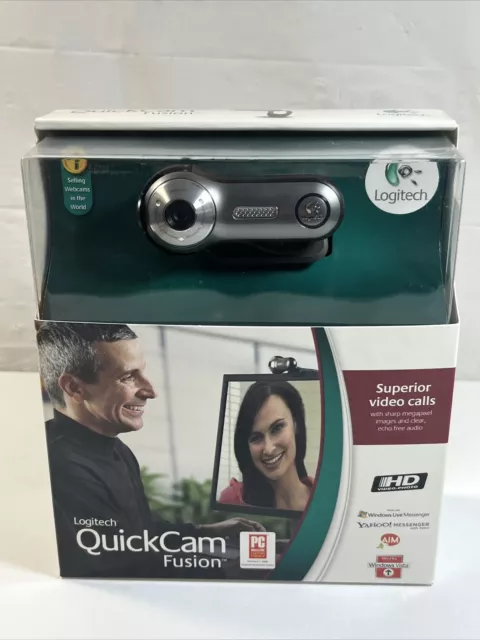 LOGITECH FUSION 1.3 MP Webcam Camera, Model V-UAR33, P/N 861196
