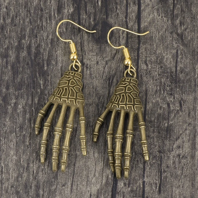Boucles D'oreilles Anciennes Avec Camée Original - Vintage Torre Del Greco - Neuf Sans Emballage