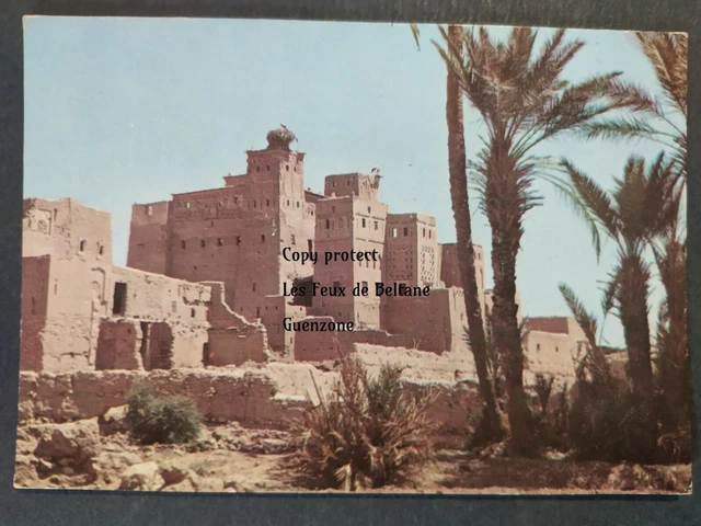 KASBAH DE TADOULA MAROC OUARZAZATE carte postale
