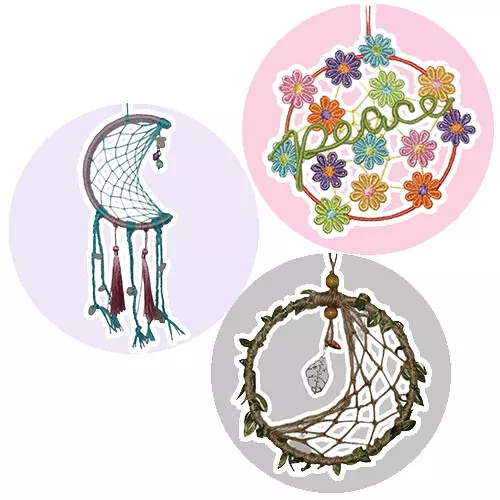 DREAMCATCHER - acchiappasogni piccolo fatto a mano - personalizzato - scegli tu