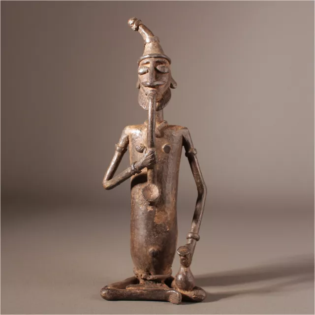 12801 Dogon Bronze Figure Mali Lost Form 611 Gramms