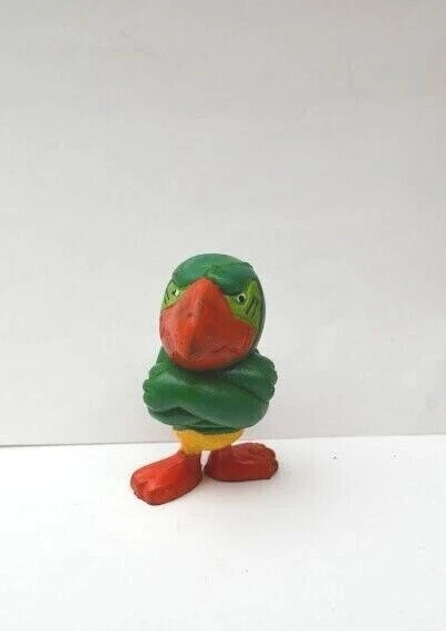 Figurine Publicitaire Indesit Perroquet En Colère N°3, D'occasion En Très Bon état, Fabriquée à Macao