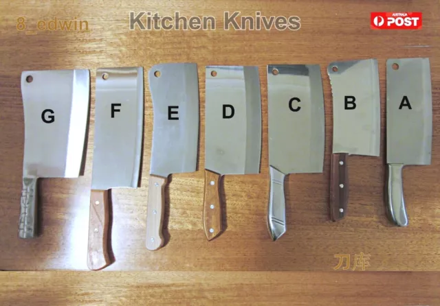 Kitchen Knives Alloy Stainless Steel Chopper Chef knives Meat Cleaver Butcher