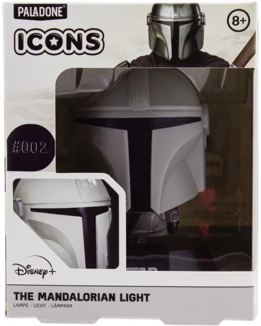 Merchandising Star Wars: Paladone - Lampada Icons - The Mandalorian