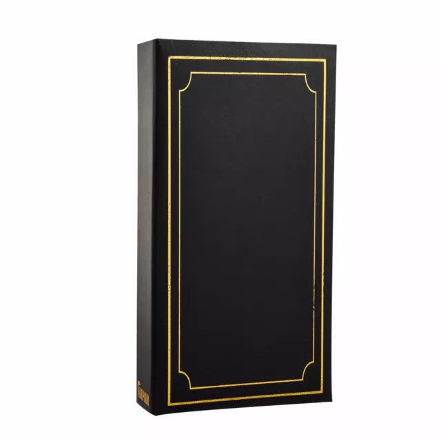 Album fotografico semplice Arpan '6x4' con 300 tasche - regalo ideale - nero AL-9810