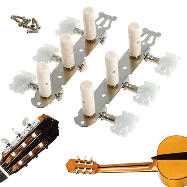 Pegs Accessoires Guitare Classique Têtes de machine accordeurs L R Triplet