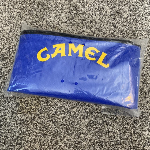 NewVintage 90s Joe Camel Cigarettes Insulated Beer Sleeve Tube 6 Pack Cooler Bag