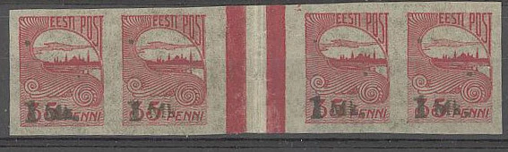 Estland Estonia Mi  19 Zw (2+2) ++