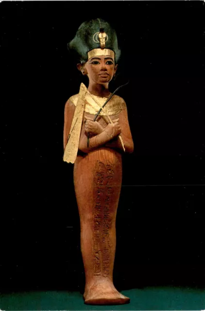 Tutankhamun, Dynasty XVIII, Egyptian Museum, Cairo, Lee Boltin, Fine Postcard