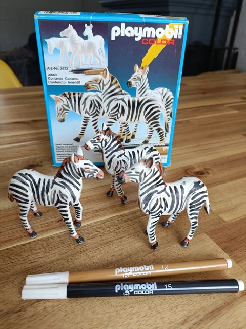PLAYMOBIL (O3166) ZOO - Girafe Adulte Color 3145 3189 3672 Coloriée EUR