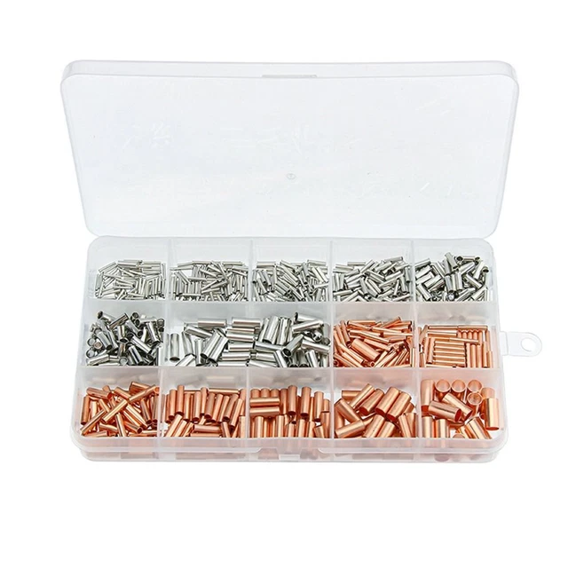 Capocorda Tubolare 16mm² Foro M6 - Rame Stagnato Non Isolato | Per Impianti Elettrici - Foto 4