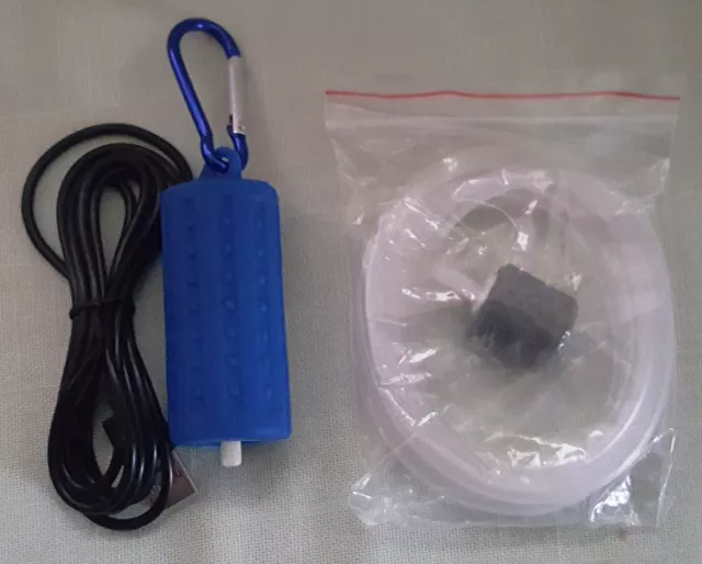 Mini USB Air Pump Water Pump Oxygen Aerator Aquarium Fish Tank Bait Bucket