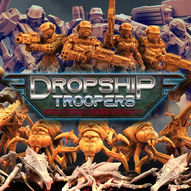 Dropship Troopers IV Miniatures (Set completo) | Miniatura fantascientifica | Documenti