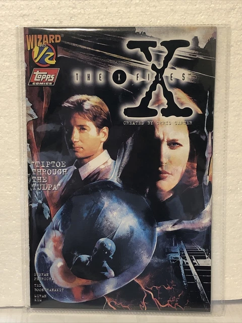 TOPPS COMICS/WIZARD NO I/2: THE X FILES, NM+, With COA, 1996