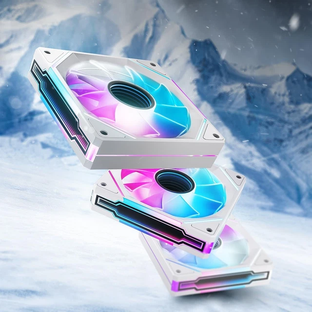 ARGB PC FAN 120MM RGB Case Fan 3 Pack [Infinity Mirror] [HDB] 1800RPM ...
