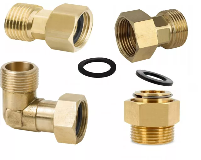 Connection Fitting Thrownut 1/2"" 3/4"" 1"" Fitting Brass Fitting