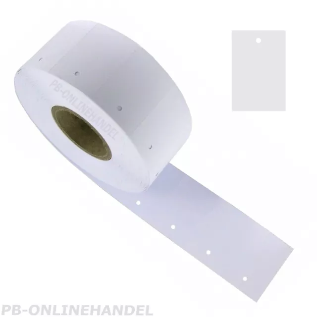 Kartonetiketten 30x45mm Karton Preisschilder Stückwarenanhänger Hängeetiketten