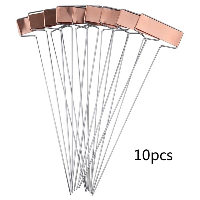 Metal Plant Labels Reusable Copper Garden Markers 10 Inch Plant Stake Tags