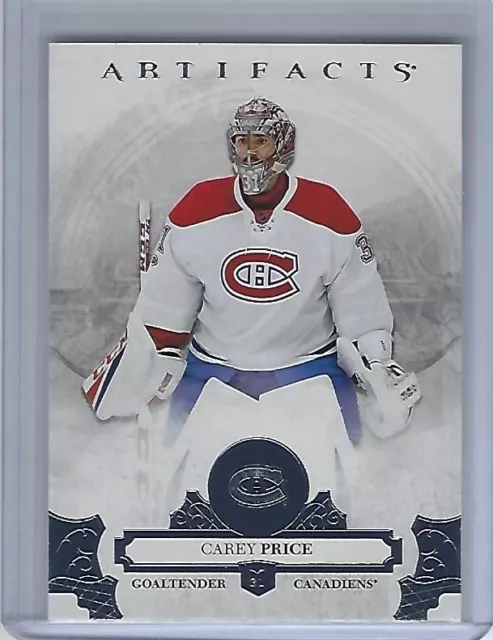 2017-18 Artifacts #72 Carey Price