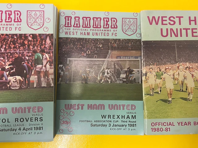WEST HAM UNITED 1980/81 “ Champions Season & Binder Division
