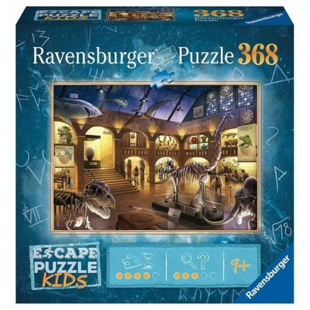 Ravensburger Escape Kids Museum 368 Piece Jigsaw Puzzle