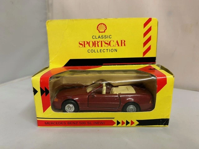 Shell Model Car SHELL SPORTSCAR COLLECTION Model Car - MERCEDES BENZ 500SL £12.01 ...
