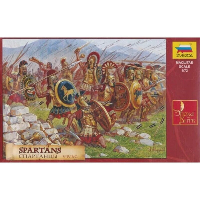 ZVEZDA 1 72 SCALE SPARTANS Ancient Greek Warriors 12 09 PicClick UK zvezda-1-72-scale-spartans-ancient-greek-warriors-12-09-picclick-uk