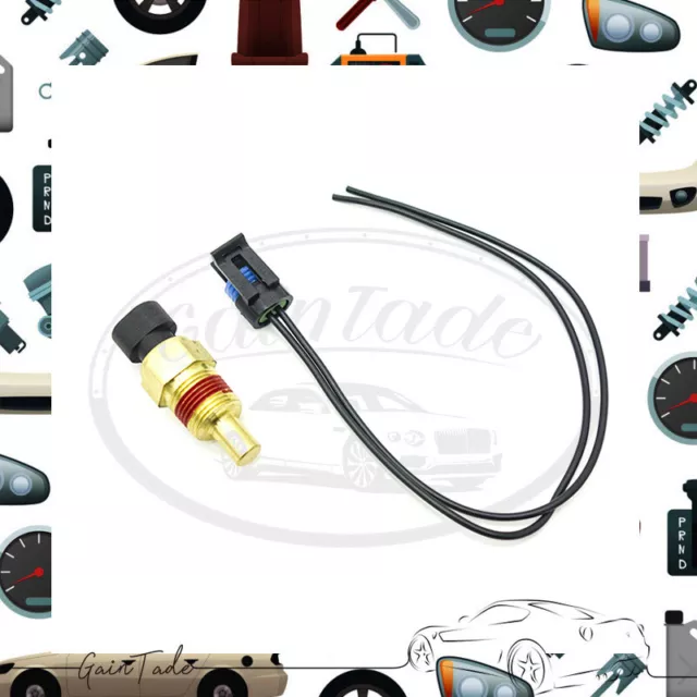 Coolant Temperature Sensor Water Temp Sender for GMC Chevrolet Pontiac Cadillac