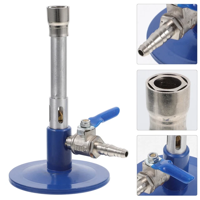 thumbnail image 2 of Universal Propane Bunsen Burner - Adjustable Height & Angle For Lab & Jewelry Work 2 of 12