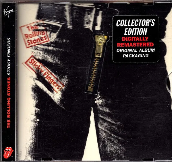 The Rolling Stones - Sticky Fingers (CD, Album, RE, RM, Col) (Very Good Plus (VG