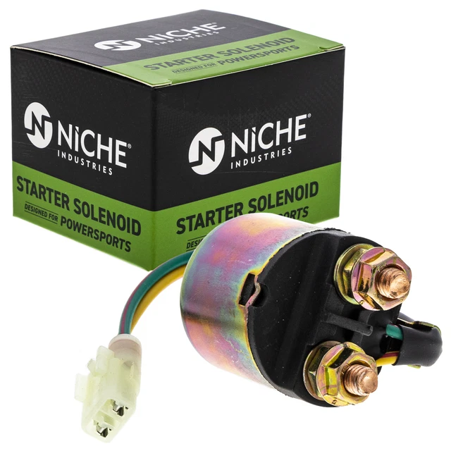 NICHE Starter Solenoid Relay Switch for Honda 35860-MJR-671 Valkyrie 1800