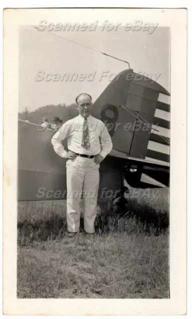 1936 Fred Smith Ohio State Aeronautics Head Photo 3323