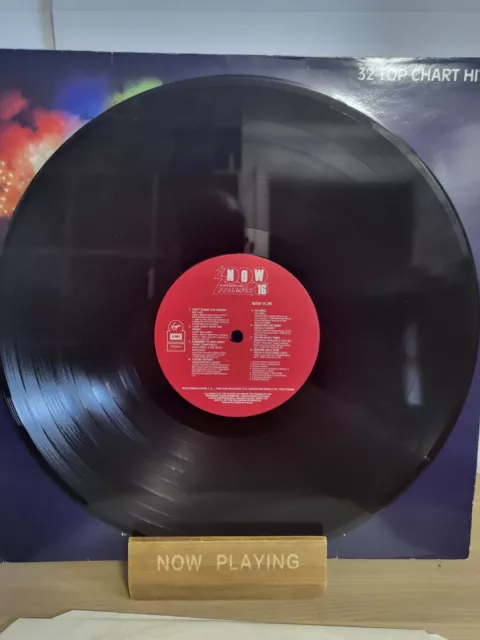 Now Thats What I Call Music 16, X2 Lp,Vinyl Record, 1989 Uk,Compilation 2
